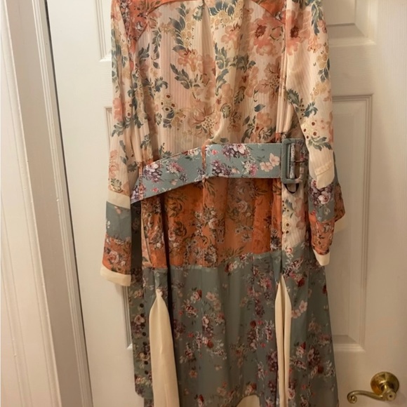 We Are Kindred Free People Destination Unknown Helene Patchwork Kimono Coat 6 - Picture 5 of 6